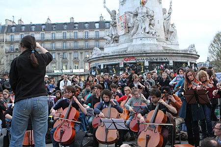 Nuit debout - Paris - Orchestre Debout 42.JPG