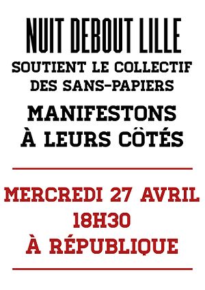 Nuit Debout - Affiche Soutient au collectif des Sans Papiers.jpg
